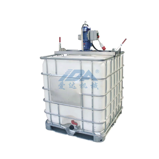 Mechanical Design: IBC Tote Mixer vs. Standard Agitator