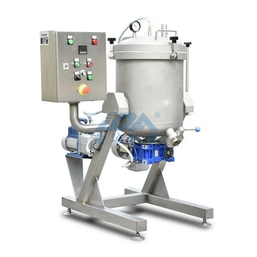 Functionality of Vacuum Mixer Discharge