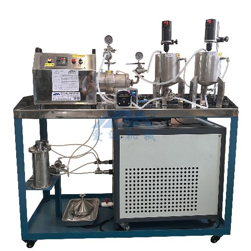 0.5L Dual circulation Laboratory Horizontal Sand Mill with Cooling System