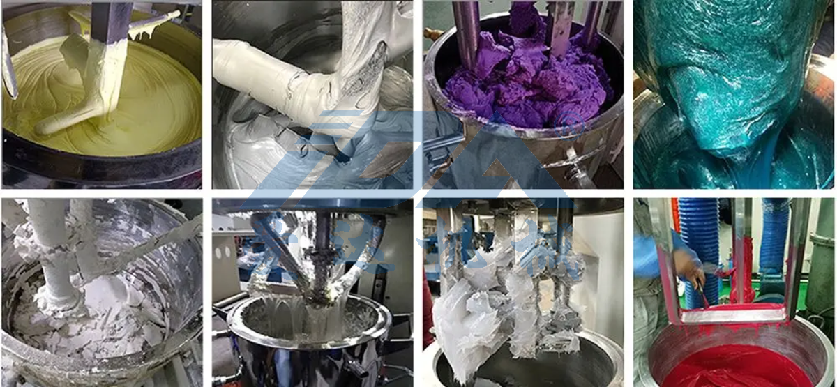 Double Planetary Mixer Work