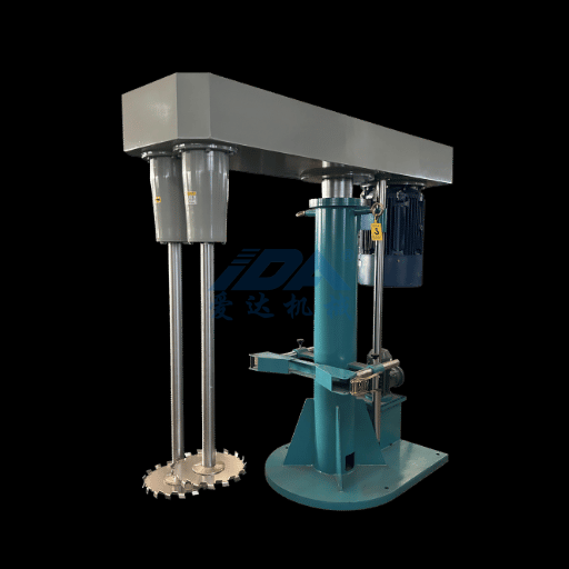 Double-shaft disperser