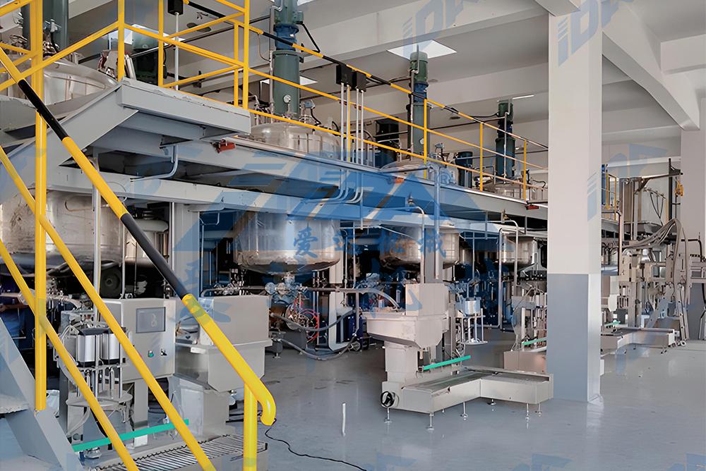 Architectural Latex Paint Production Line Installation in Southeast Asia