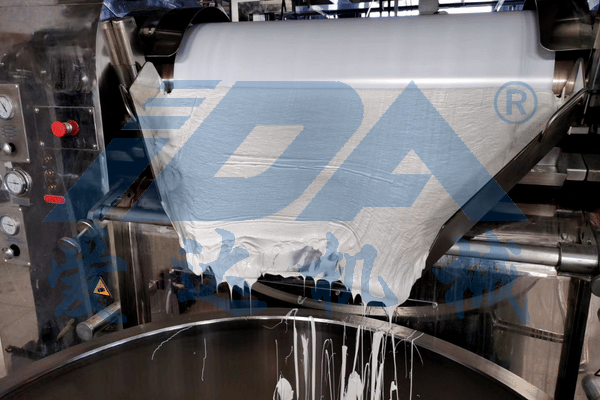 Moinho de três rolos de cerâmica de aço inoxidável para cosméticos
