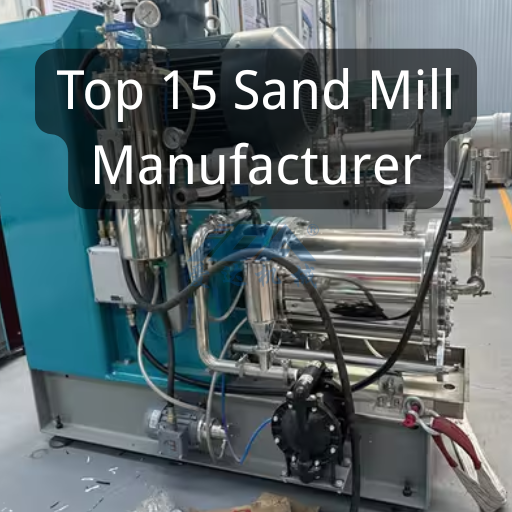 Sand Mill Manufacturer