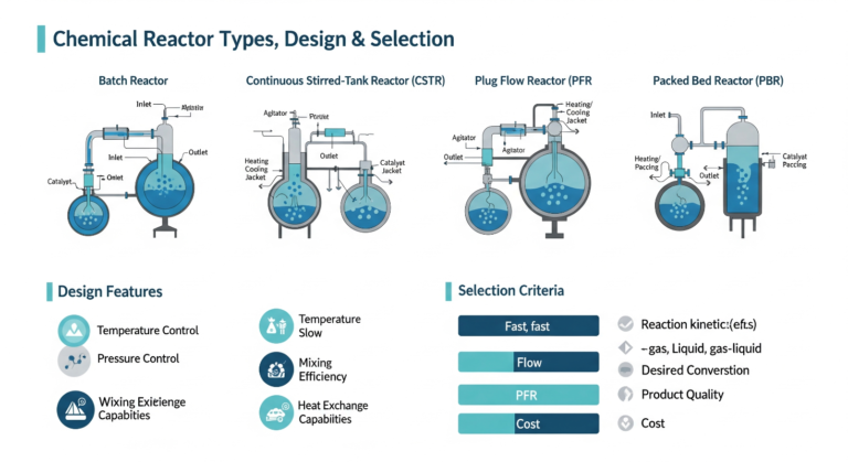 Chemical Reactor Types, Design & Selection: An Engineering Guide