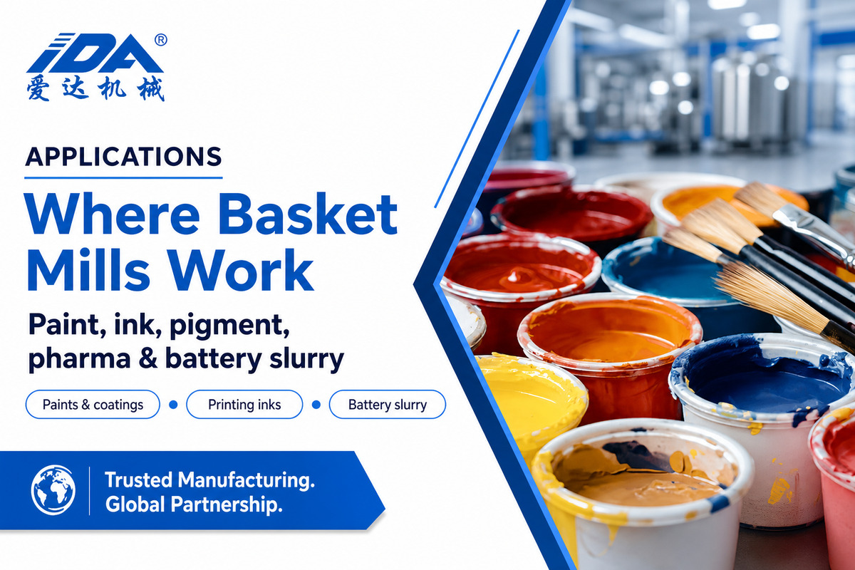 What Basket Mills Are Used For — IDA