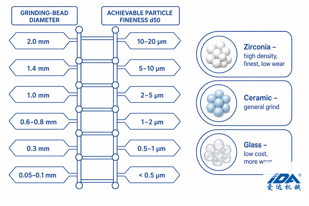 Choosing Grinding Media for a Basket Mill — IDA