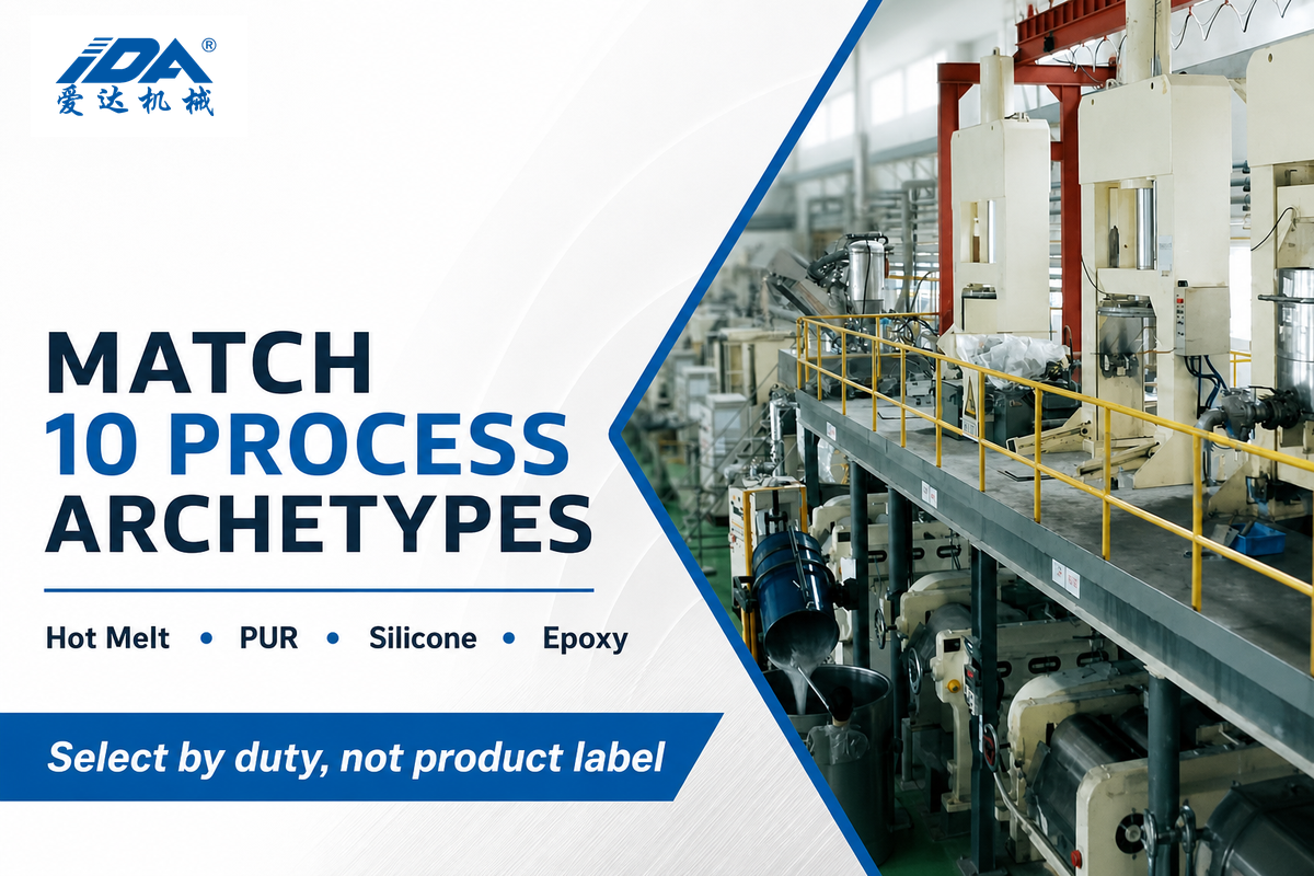4. Match 10 Adhesive Process Archetypes to a Mixing Train — IDA Equipment