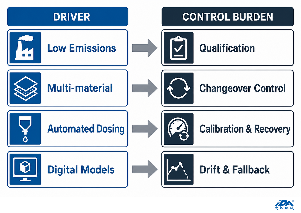 6. Why Low-Emission Chemistries and Automation Raise the Control Burden — IDA Equipment