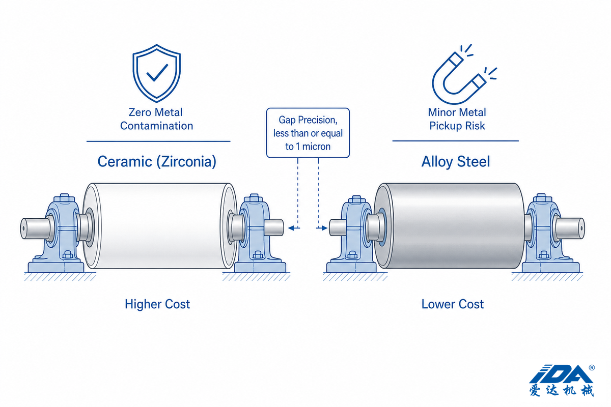 ES50 Specs Decoded, Roller Material and Gap Precision — IDA