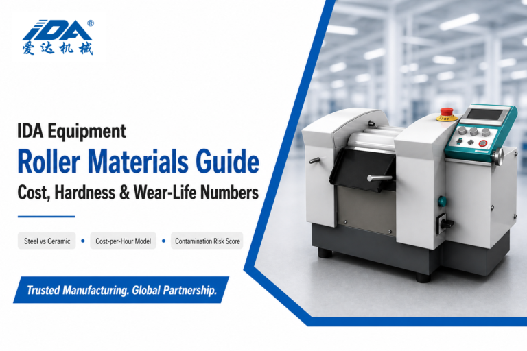 Three Roll Mill Roller Materials: Cost & Wear-Life (2026)