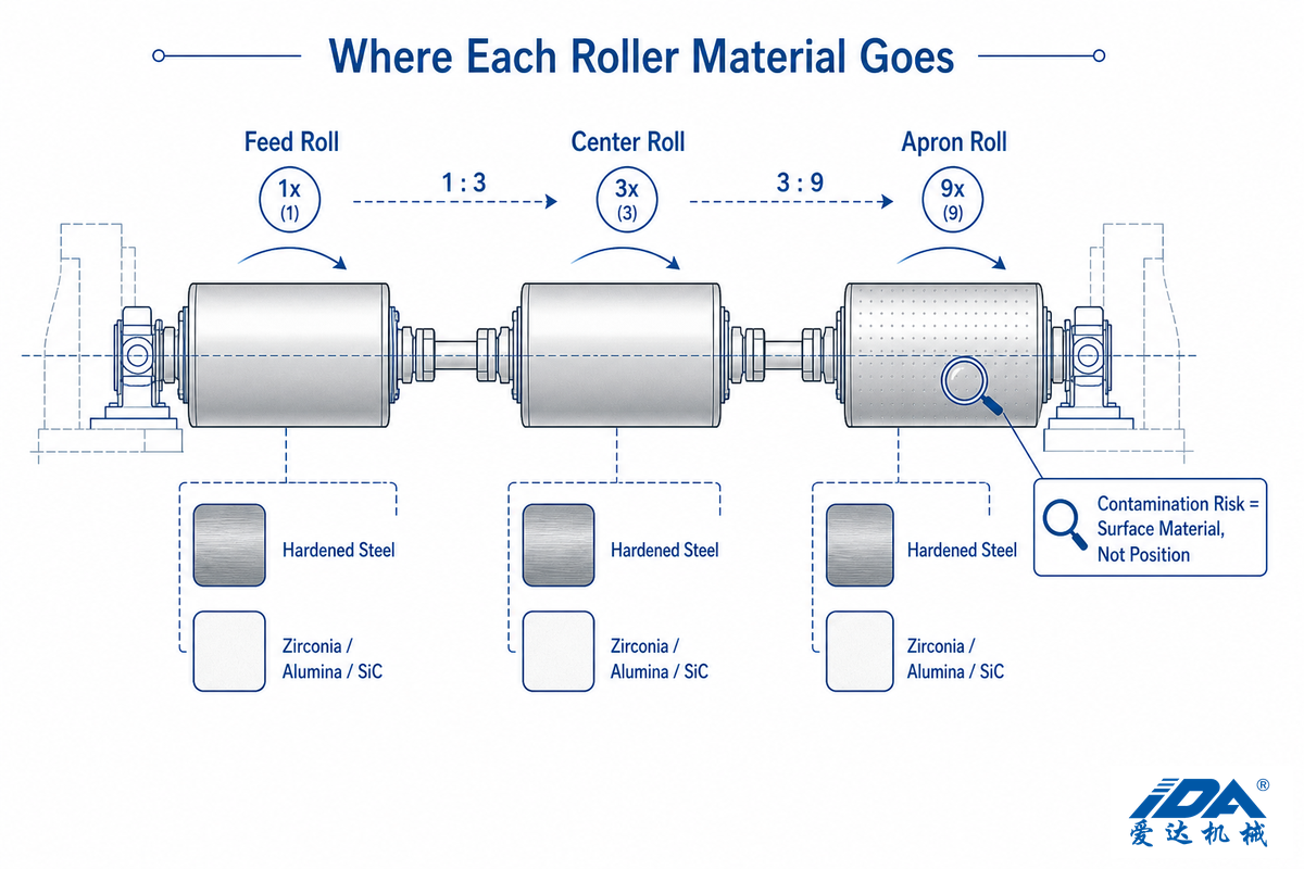 What Roller Materials Does a Three Roll Mill Actually Use? — IDA