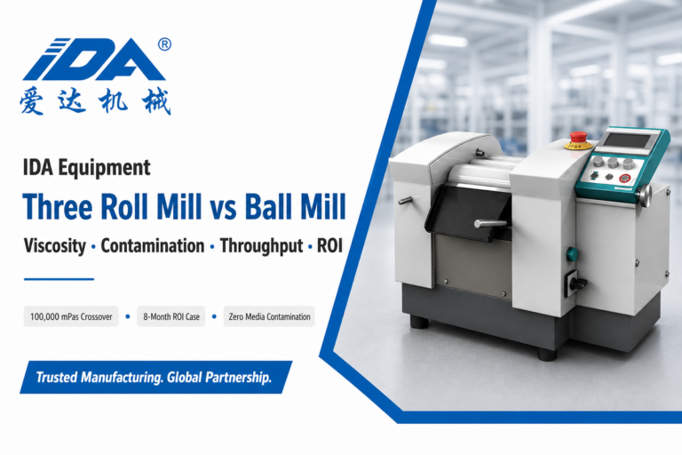 Three Roll Mill vs Ball Mill: Which Wins on Viscosity?