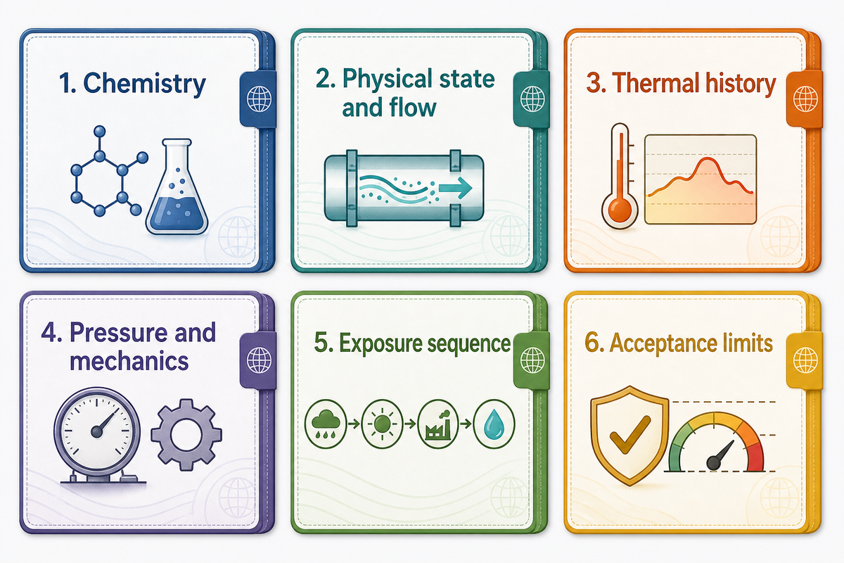 2. Build a 6-Field Corrosion Service Passport Before Comparing Materials — IDA Equipment
