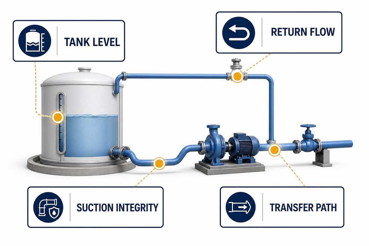 Supply-side stabilization route for foaming liquid.